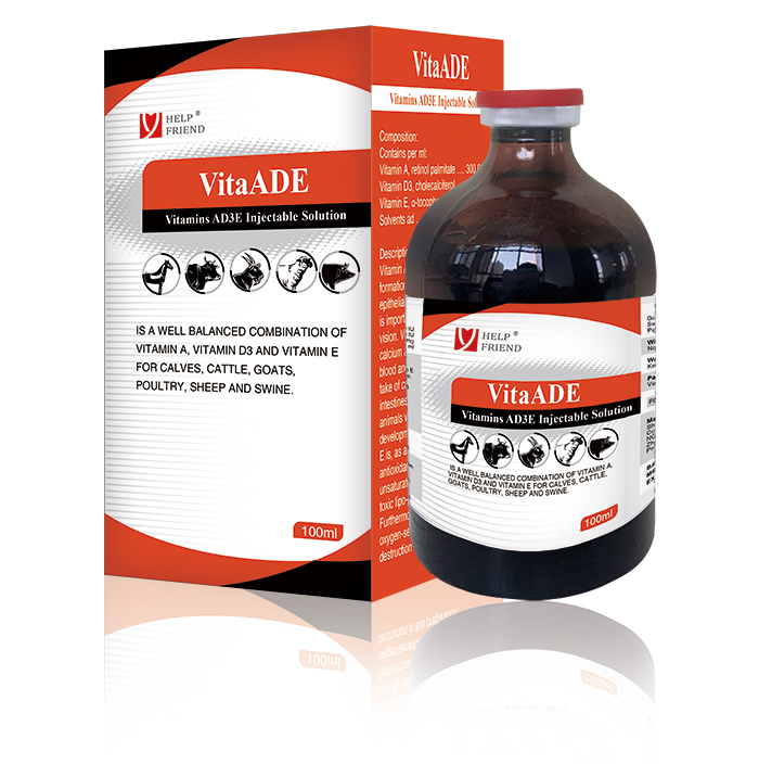 Vitamins AD3E Injectable Solution