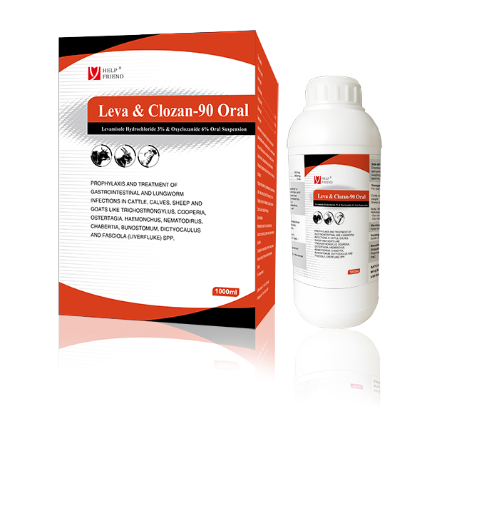 Levamisole Hydrochloride 3% & Oxyclozanide 6% Oral Suspension