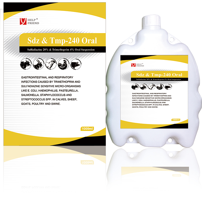 Sulfadiazine 20% & Trimethoprim 4% Oral Suspension