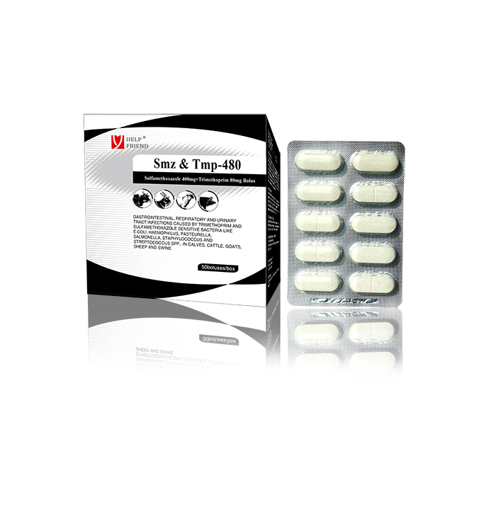 Sulfamethoxazole 400mg+Trimethoprim 80mg Bolus